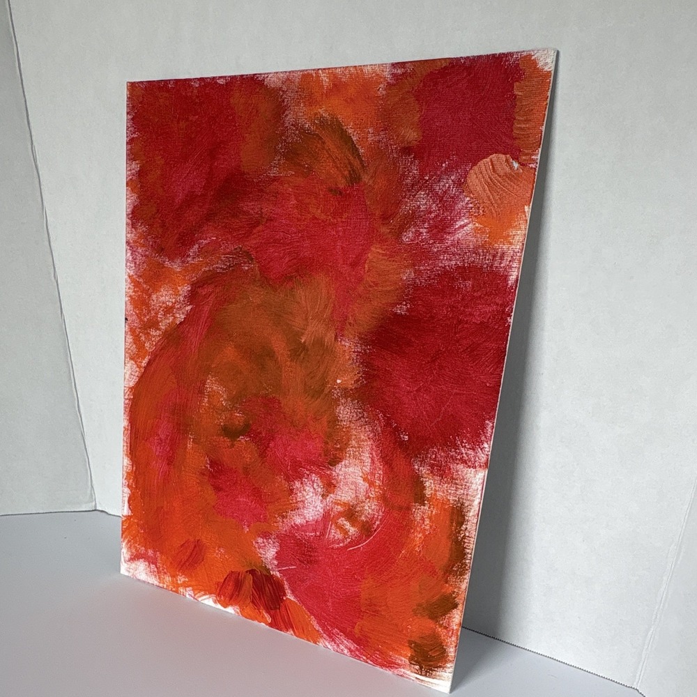 "Rising‎ PAIN to PASSIOn," 2025 Abstract Canvas Painting - Picture 5 of 11